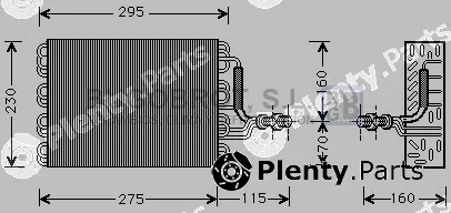 Bugobrot 70-VWV016 — Evaporator, air conditioning