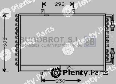 Bugobrot 62-FT5146 — Condenser, air conditioning