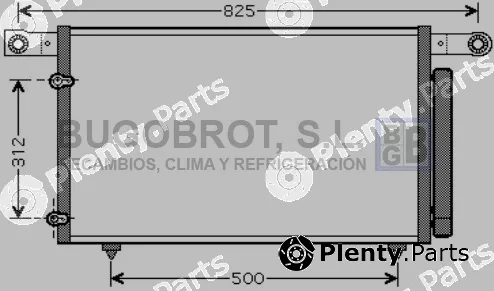 Bugobrot 62-MZ5196 — Condenser, air conditioning