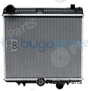Bugobrot 40-JD2063 — Radiator, engine cooling