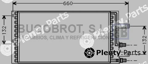 Bugobrot 62-LC5061 — Condenser, air conditioning