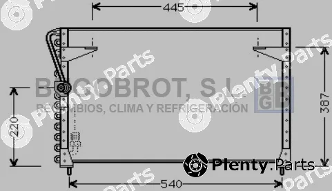 Bugobrot 62-VO5072 — Condenser, air conditioning