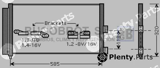 Bugobrot 62-FT5289 — Condenser, air conditioning