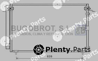 Bugobrot 62-TO5654 — Condenser, air conditioning