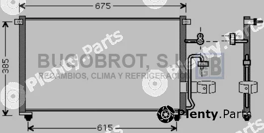 Bugobrot 62-DW5063 — Condenser, air conditioning
