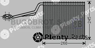 Bugobrot 70-AIV322 — Evaporator, air conditioning