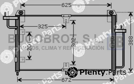Bugobrot 62-DW5065 — Condenser, air conditioning