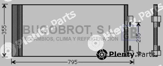 Bugobrot 62-RT5430 — Condenser, air conditioning