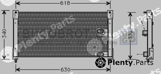 Bugobrot 62-AU5116 — Condenser, air conditioning