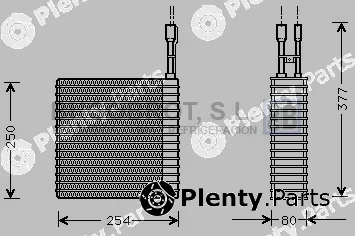 Bugobrot 70-JEV030 — Evaporator, air conditioning