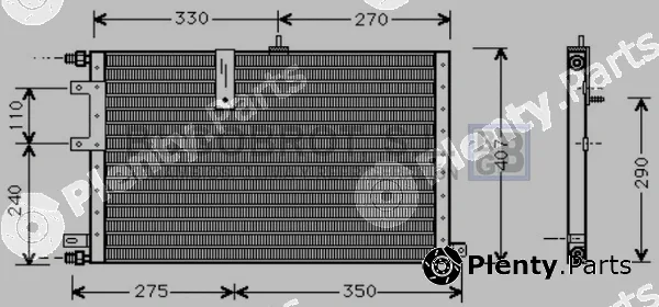 Bugobrot 62-SB5033 — Condenser, air conditioning
