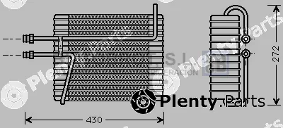 Bugobrot 70-VOV026 — Evaporator, air conditioning