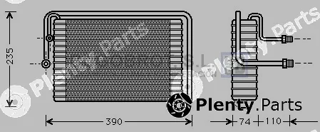 Bugobrot 70-FTV021 — Evaporator, air conditioning