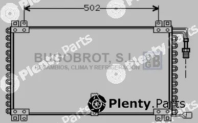 Bugobrot 62-RT5182 — Condenser, air conditioning