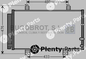 Bugobrot 62-TO5662 — Condenser, air conditioning