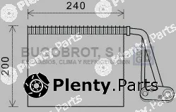 Bugobrot 70-RTV566 — Evaporator, air conditioning