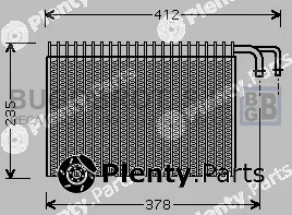 Bugobrot 70-BWV268 — Evaporator, air conditioning