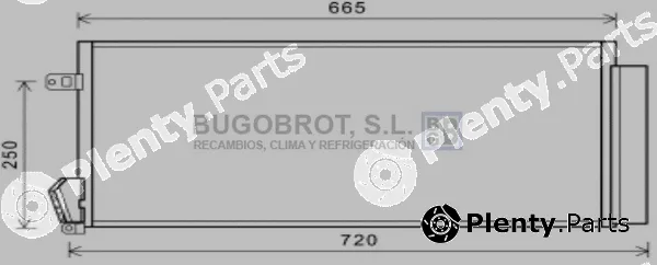 Bugobrot 62-FT5396 — Condenser, air conditioning