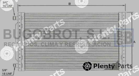 Bugobrot 60-2299 — Condenser, air conditioning