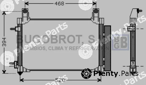 Bugobrot 62-DW5081 — Condenser, air conditioning