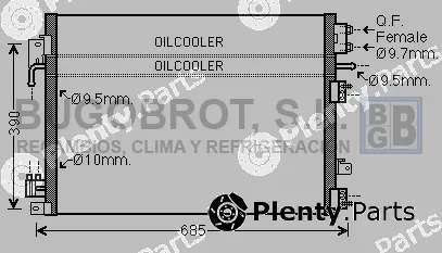 Bugobrot 62-CR5127 — Condenser, air conditioning
