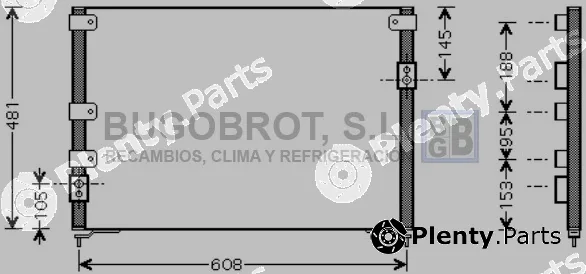 Bugobrot 62-MZ5148 — Condenser, air conditioning