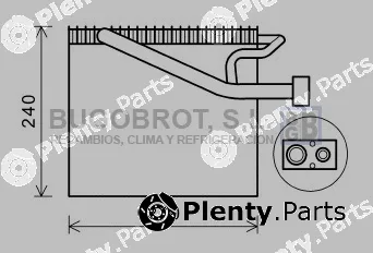 Bugobrot 70-CRV125 — Evaporator, air conditioning