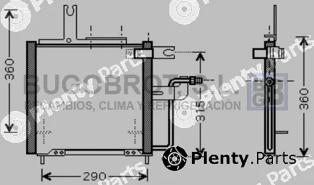 Bugobrot 62-MZ5197 — Condenser, air conditioning