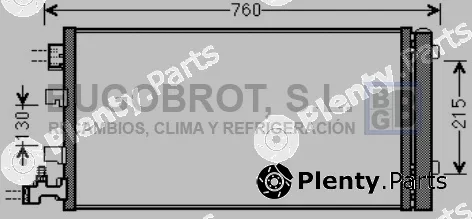 Bugobrot 62-RT5449 — Condenser, air conditioning