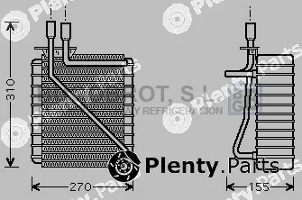 Bugobrot 70-FDV348 — Evaporator, air conditioning