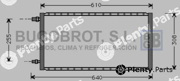 Bugobrot 60-UV5003 — Condenser, air conditioning