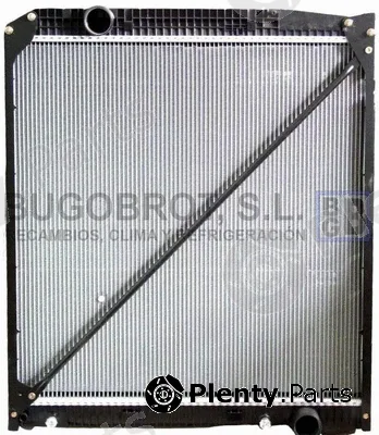 Bugobrot 40-MB0006 — Radiator, engine cooling
