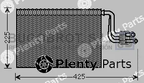 Bugobrot 70-BWV364 — Evaporator, air conditioning