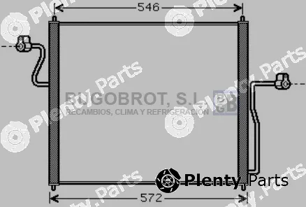 Bugobrot 62-FD5358 — Condenser, air conditioning