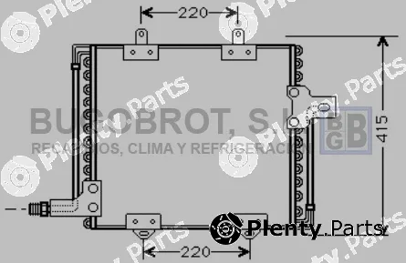 Bugobrot 62-RT5181 — Condenser, air conditioning