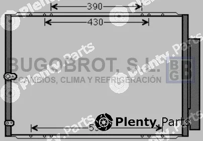 Bugobrot 62-TO5568 — Condenser, air conditioning