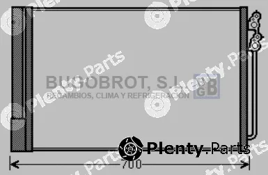 Bugobrot 62-BW5370 — Condenser, air conditioning