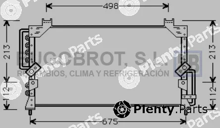 Bugobrot 62-TO5191 — Condenser, air conditioning