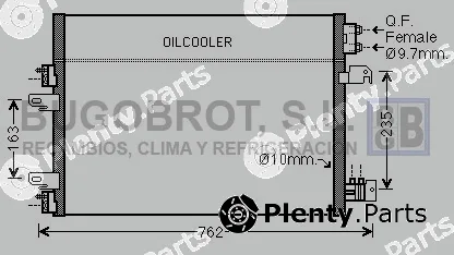 Bugobrot 62-JE5060 — Condenser, air conditioning