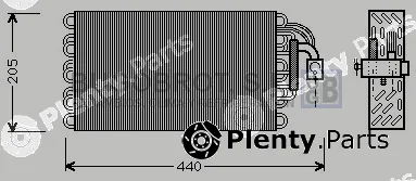 Bugobrot 70-BWV003 — Evaporator, air conditioning