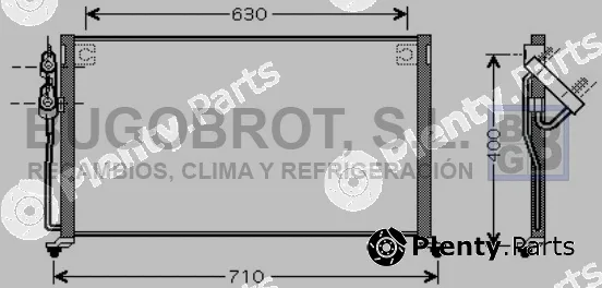 Bugobrot 62-KA5060 — Condenser, air conditioning