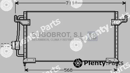 Bugobrot 62-CN5085 — Condenser, air conditioning