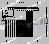 Bugobrot 70-OLV481 — Evaporator, air conditioning