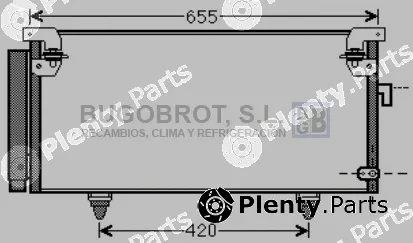 Bugobrot 62-SU5073 — Condenser, air conditioning