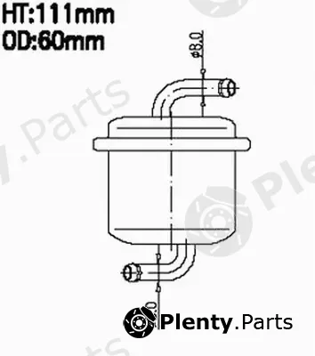 Azumi FSP29295 — Fuel Filter