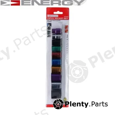 Energy NE00286 — Tool Set ZESTAW NASADEK 6-KĄTNYCH 3/8" 10-EL.
