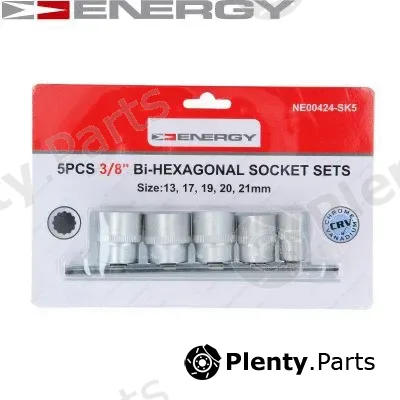 Energy NE00424-SK5 — Tool Set NASADKA 3/8" dwun.zestaw 13,17,19,20,21