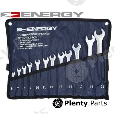 Energy NE01000SK12 — Spanner Set, ring/open ended