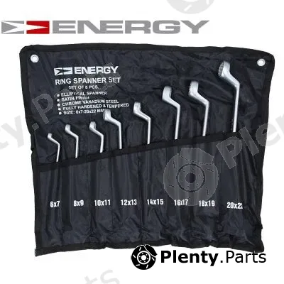 Energy NE01001SK8 — Double Ring Spanner Set