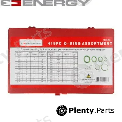 Energy NE00498 — Tool Set ZESTAW GUMOWYCH ORINGÓW 419PCS zielone